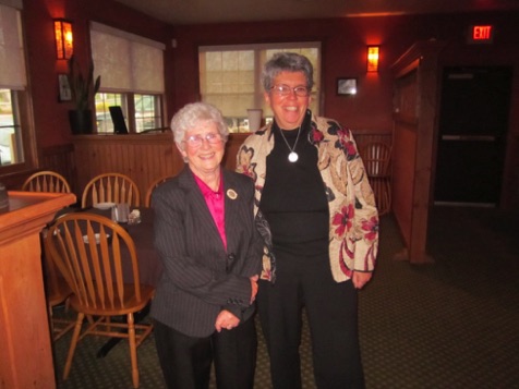 2013 Spring Dinner - Sue Herse stepping down as secretary of JLCNR after 15 years of service,
Liz Brennan stepping down as treasurer of JLCNR after 5 years of service. 2013 Spring Dinner - Sue Herse stepping down as secretary of JLCNR after 15 years of service,
Liz Brennan stepping down as treasurer of JLCNR after 5 years of service.